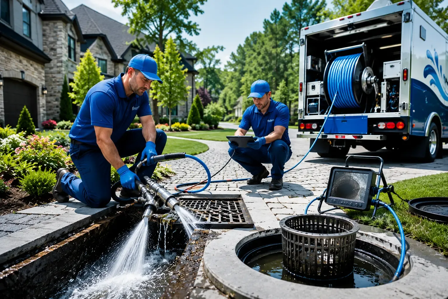 Local outdoor drain cleaning professionals in Albion, NY
